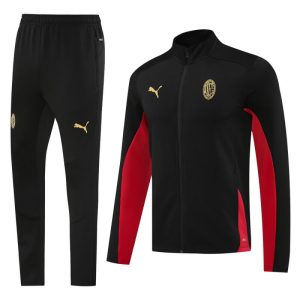 AC Milan 24-25 Black Jacket Tracksuit Slim Fit
