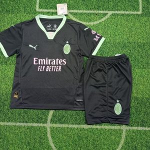 AC Milan 24-25 third kids kit