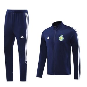 Al-Nassr 24-25 Royal Blue Jacket Tracksuit Slim Fit