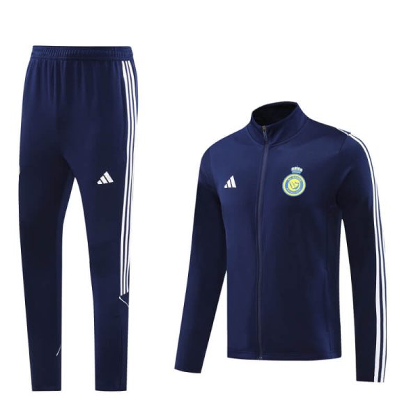 Al-Nassr 24-25 Royal Blue Jacket Tracksuit Slim Fit