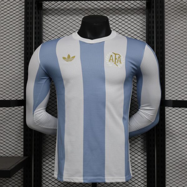 Argentina 2024 50th Anniversary long sleeve authentic jersey