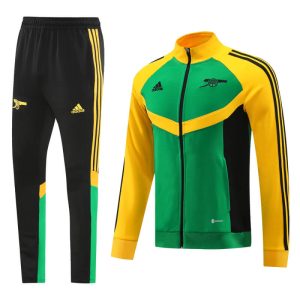 Arsenal 24-25 Green Jacket Tracksuit Slim Fit