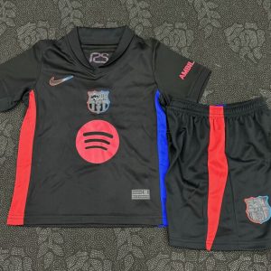 Barcelona 24-25 away kids kit