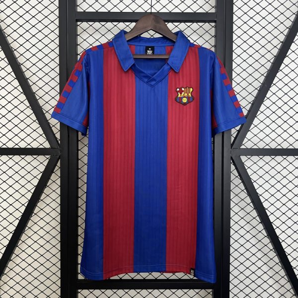 Barcelona 82-89 home retro jersey