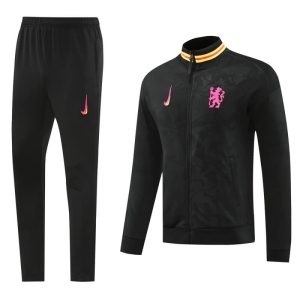 Chelsea 24-25 Black Jacket Tracksuit Slim Fit