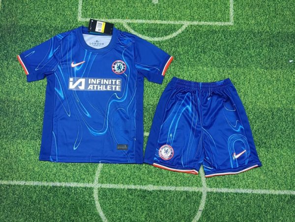 Chelsea home 24-25 home kids kit