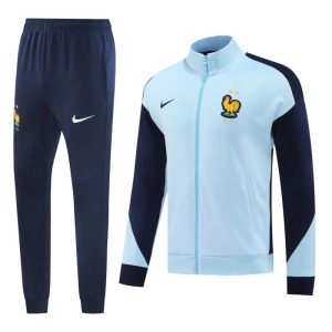 France 24-25 Sky Blue Jacket Tracksuit Slim Fit