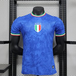 Italy 2024 blue Special authentic jersey