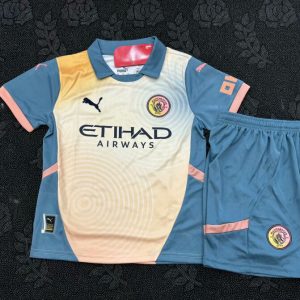 Manchester City 24-25 fourth kids kit