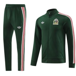 Mexico 24-25 Dark Green Tracksuit Slim Fit