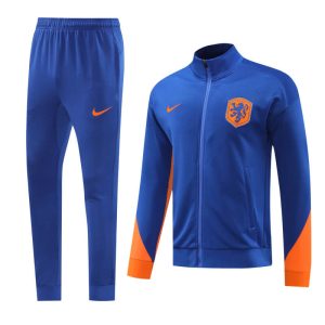 Netherlands 24-25 Bright blue Jacket Tracksuit Slim Fit