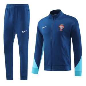Portugal 24-25 Royal Blue Tracksuit Slim Fit