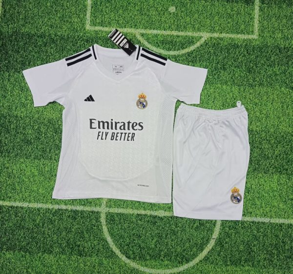 Real madrid 24-25 home kids kit