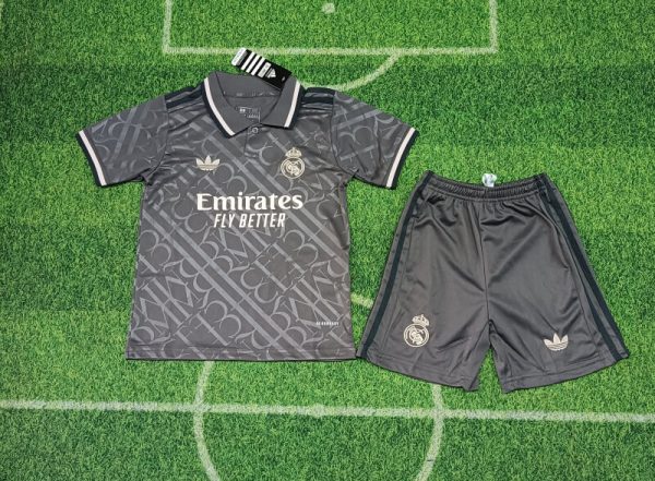 Real madrid 24-25 third kids kit