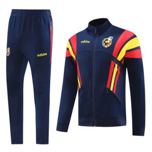 Spain 24-25 Royal Blue Jacket Tracksuit Slim Fi